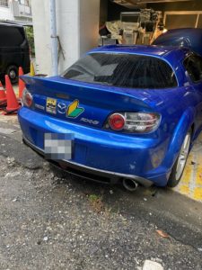 東京都・神奈川県のマツダＲＸ－８のイモビライザーキーの鍵の作成｜スマートキーおまかせ下さい